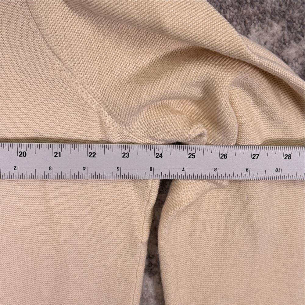 Boden Sweater XL Womens Cotton Cashmere Knit Color Block Button Cardigan - Picture 4 of 8